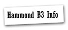 Hammond B3 Info